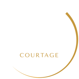 Logo AGP blanc et or sans fond
